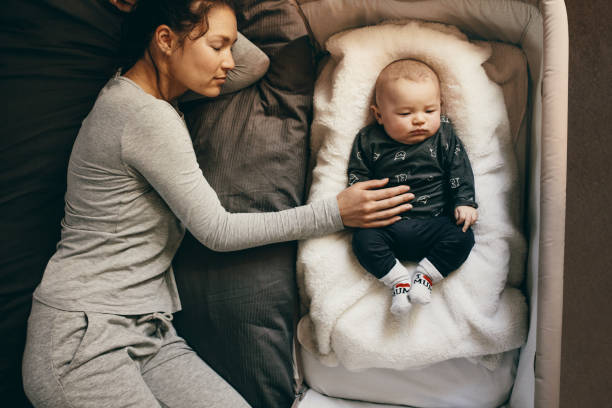 parent and baby at night the baby edge