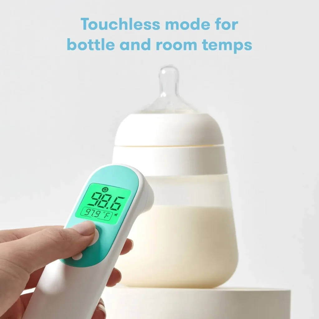 frida thermometer touchless mode for bottle and room temps baby edge