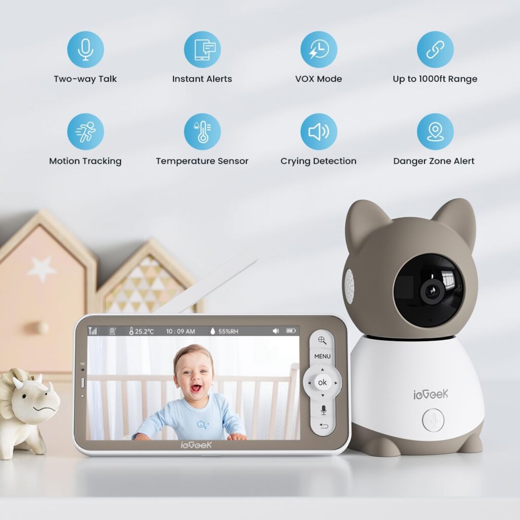 Best Baby Monitors 2025: Top Picks & Buying Guide iegeek baby monitor baby1t the baby edge