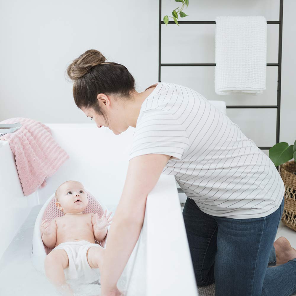 Top 5 Baby Bath Tubs — Quick Comparison Guide angelcare baby bath support pink newborn bath seat