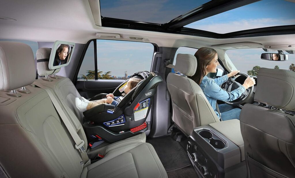 Best Baby Car Mirrors – Top 3 Safe & Clear Picks for Rear-Facing Car Seats britax xl baby car mirror crash tested shatterproof