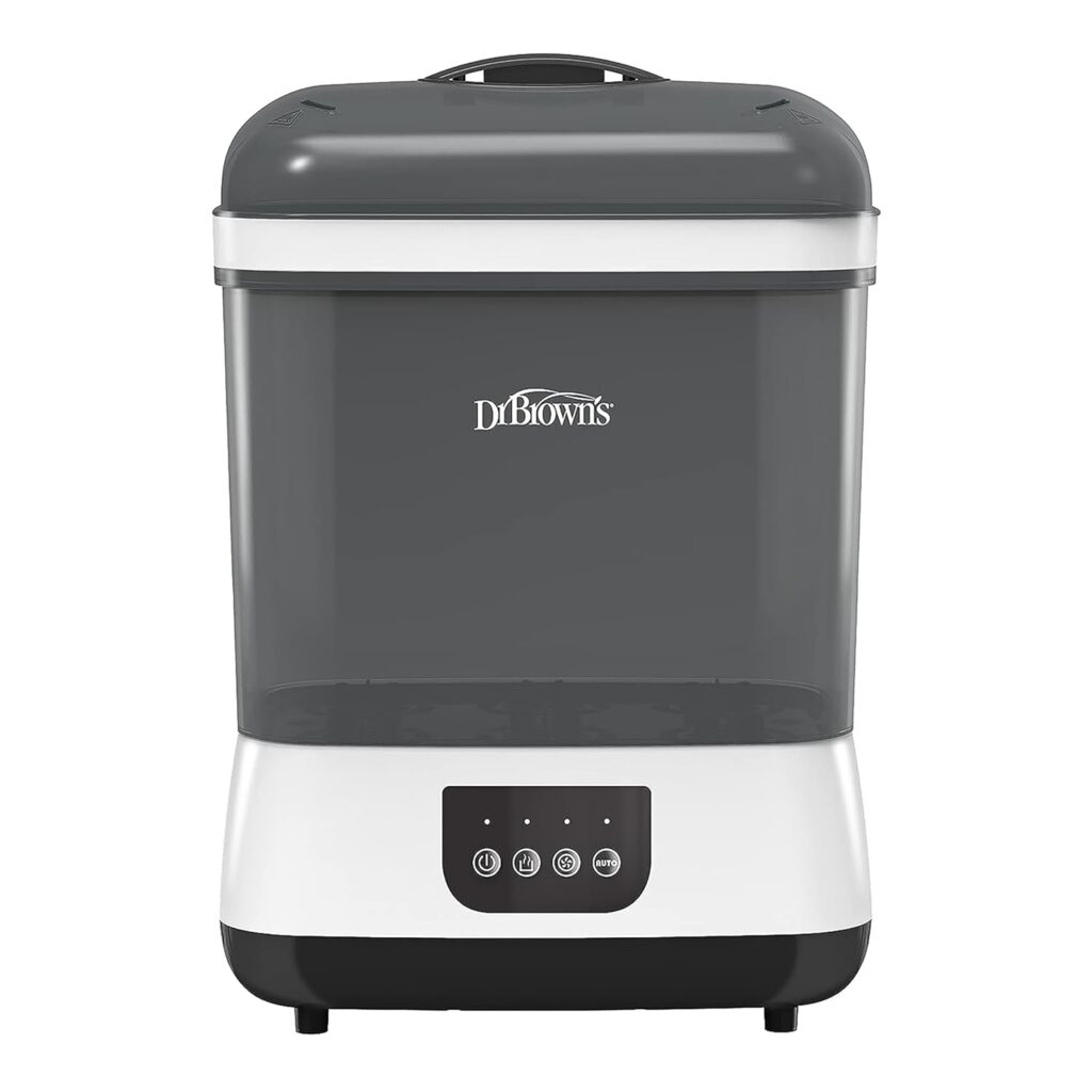 dr. brown’s all in one bottle sterilizer and dryer for newborn essentials