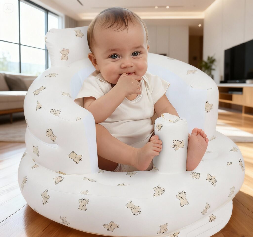 ekepe inflatable baby seat with back support baby edge