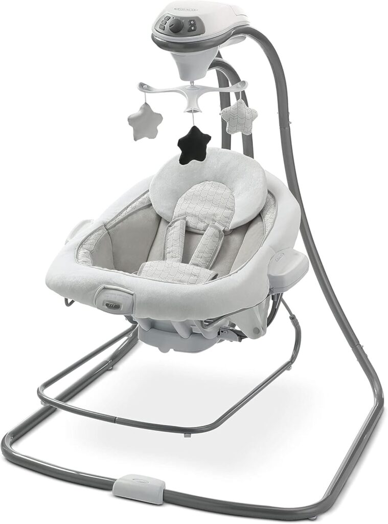 5 Best Baby Swings (Ultimate Comparison Guide) graco duetconnect lx swing and bouncer in redmond with multi direction seat and vibration modes