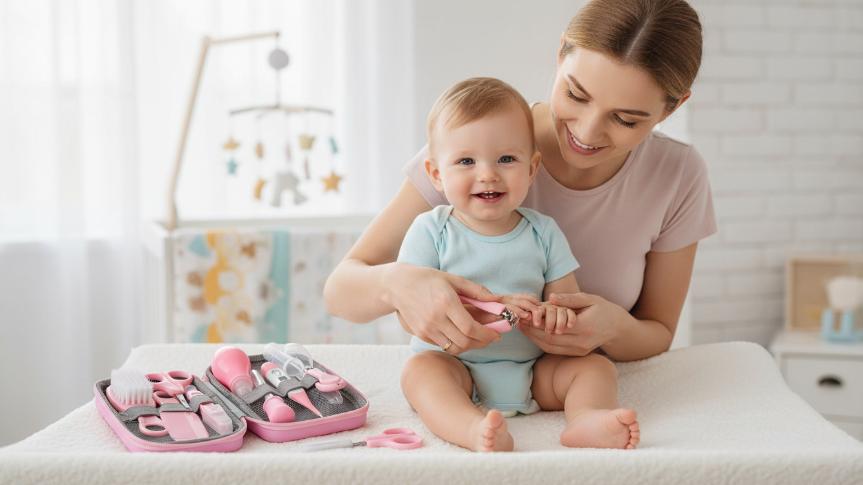 safety 1st deluxe healthcare and grooming kit blue