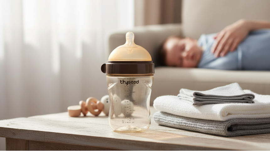 thyseed ppsu breast like bottle for infants