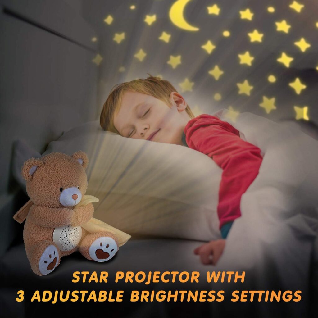 Top 5 Baby Sleep Soothers (Ultimate Comparison Guide) berest baby sleep soother bear night light projector lullabies