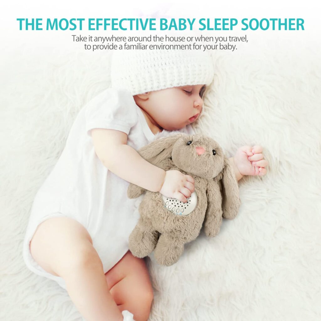 Top 5 Baby Sleep Soothers (Ultimate Comparison Guide) berest bedtime bunny baby star projector sleep soother lullabies