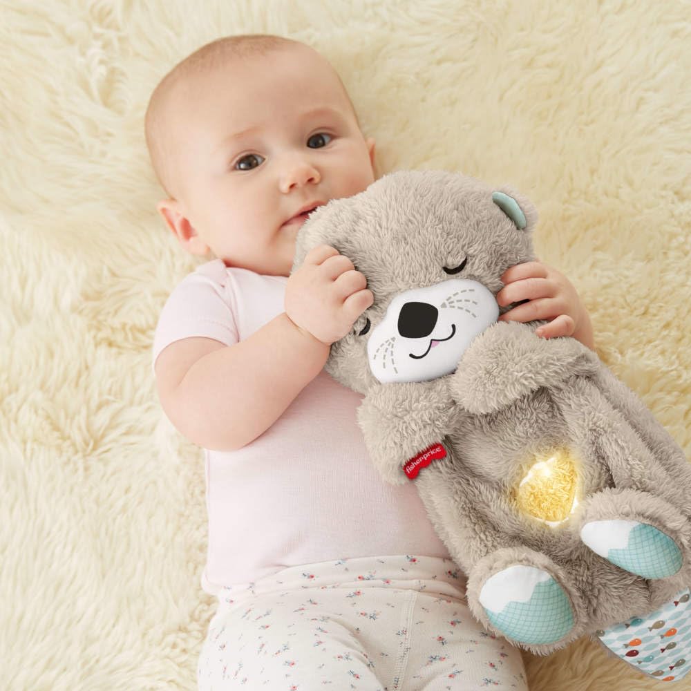 Top 5 Baby Sleep Soothers (Ultimate Comparison Guide) fisher price soothe n snuggle otter plush sound machine breathing motion