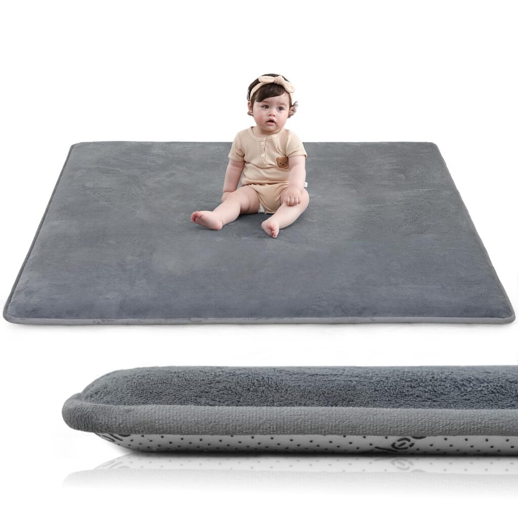 5 Best Baby Play Mats (Ultimate Comparison Guide) huloo sleep 1.3 inch memory foam baby play mat