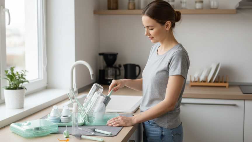 travel bottle brush sets