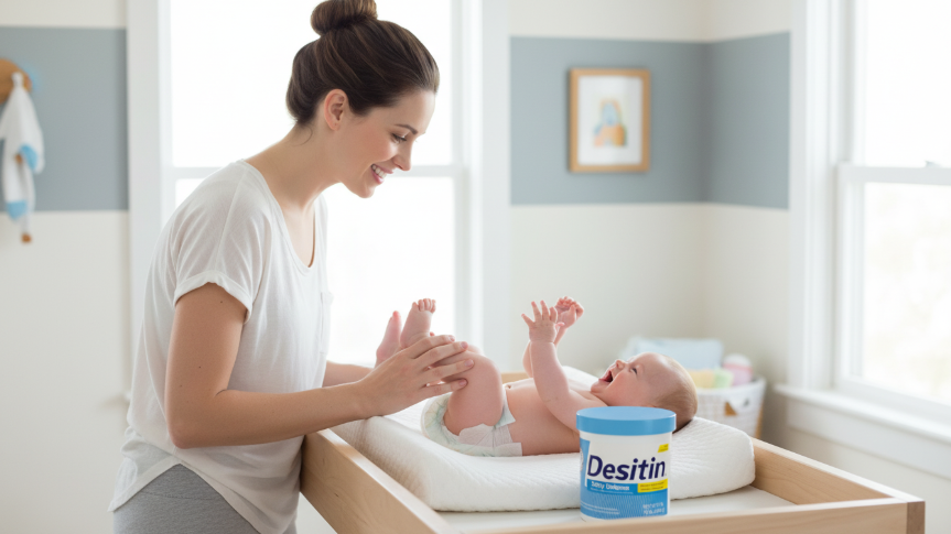 desitin daily defense baby diaper rash cream tub
