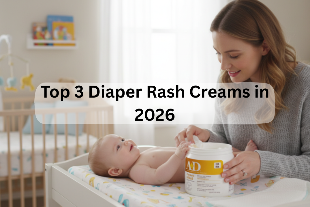 happy baby on changing mat with diaper cream 2026