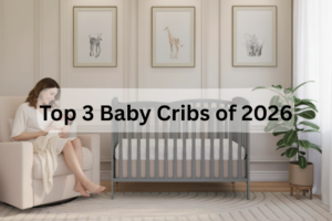 happy baby sleeping in best baby cribs 2026